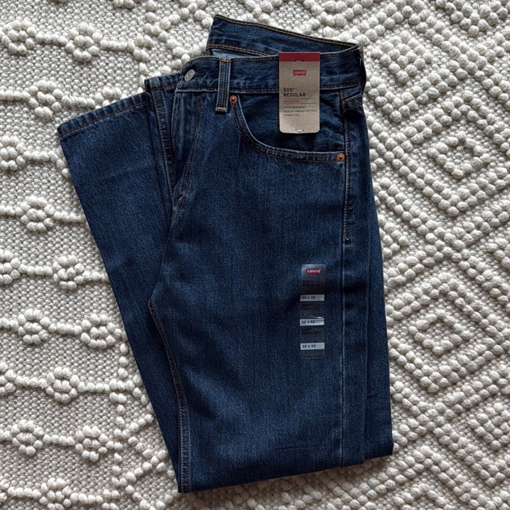 Levi's Indigo Denim Jeans